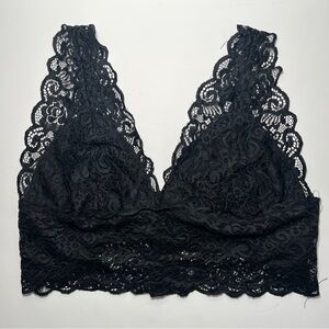 Bebe Lace Bralette Size XL